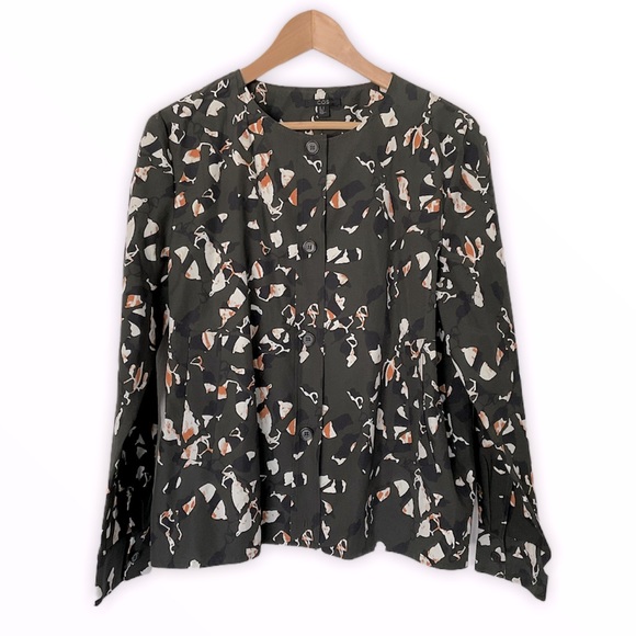 COS Button Front Jacket With Side Pockets Size 10. - Picture 4 of 10